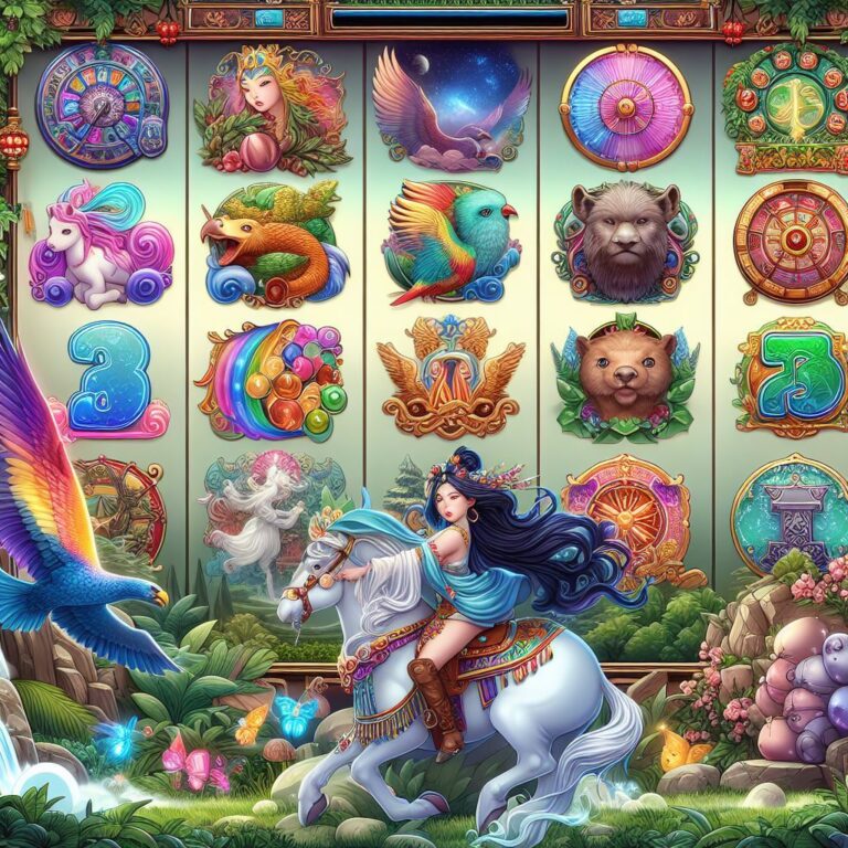 Vibrant slot machine themes: Adventure, fantasy, animals, and classics