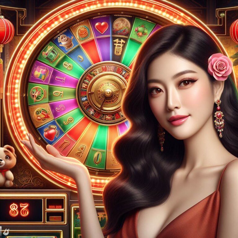 Wheel of Fortune theme slot featuring spinning wheel and vibrant symbols
